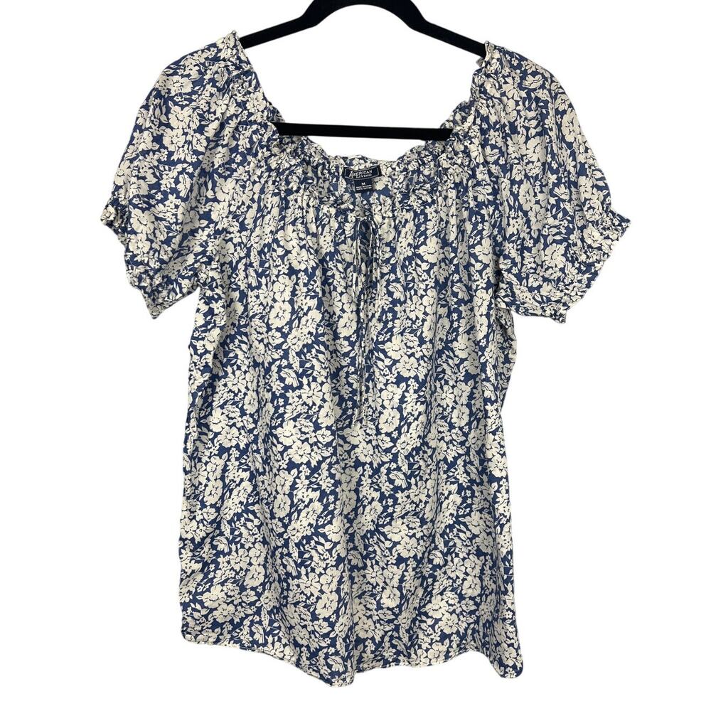 American Living 100% Cotton Blouse Size M